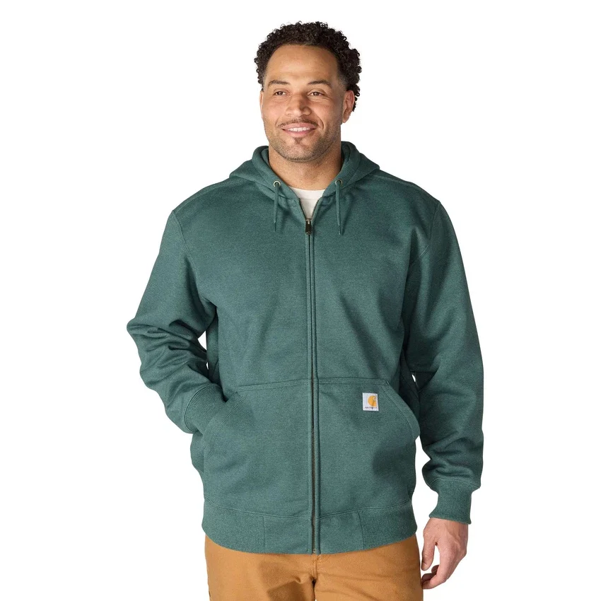 Sudadera con capucha y cremallera completa Paxton para hombre, de tejido grueso y repelente al agua - Sudaderas con capucha Rain Defender de carhartt