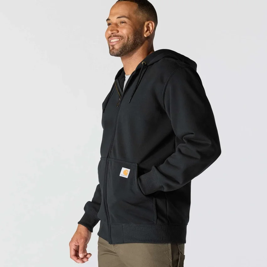 Sudadera con capucha y cremallera completa Paxton para hombre, de tejido grueso y repelente al agua - Sudaderas con capucha Rain Defender de carhartt