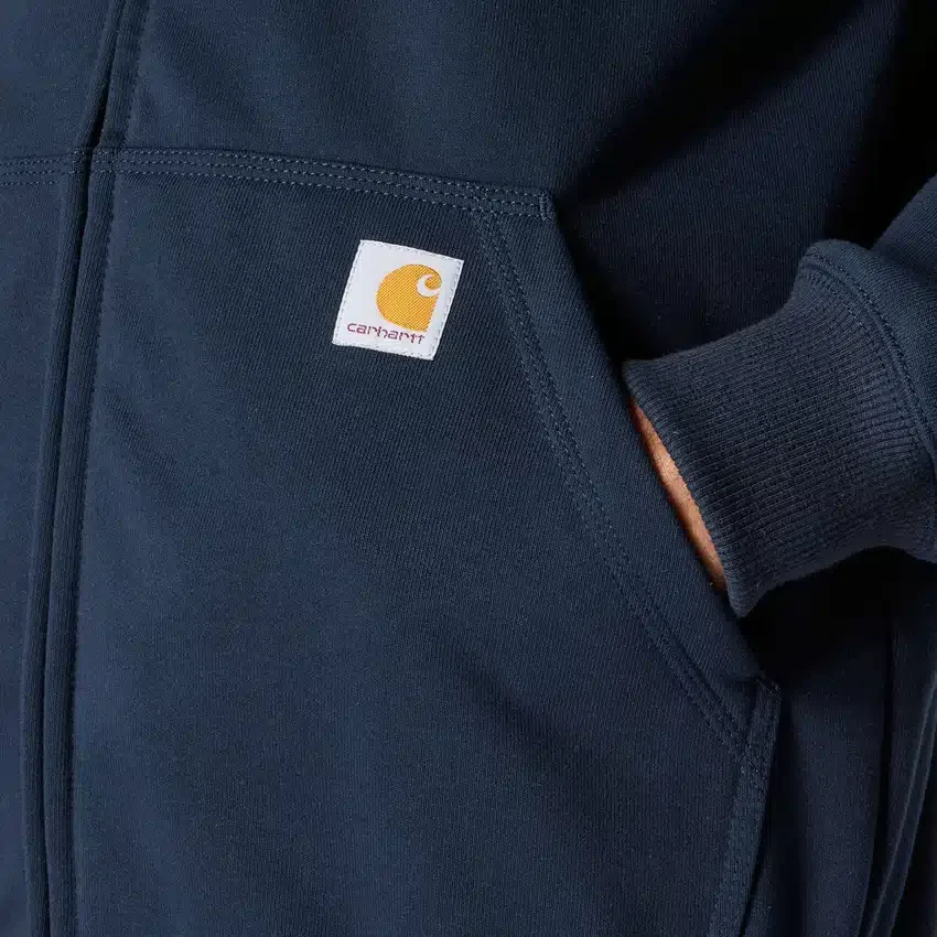 Sudadera con capucha y cremallera completa Paxton para hombre, de tejido grueso y repelente al agua - Sudaderas con capucha Rain Defender de carhartt
