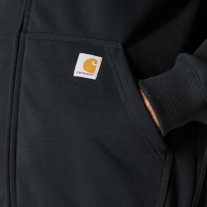 Sudadera con capucha y cremallera completa Paxton para hombre, de tejido grueso y repelente al agua - Sudaderas con capucha Rain Defender de carhartt