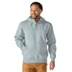 Sudadera con capucha y cremallera de un cuarto de Paxton para hombre, resistente e impermeable - Sudaderas con capucha Rain Defender de carhartt