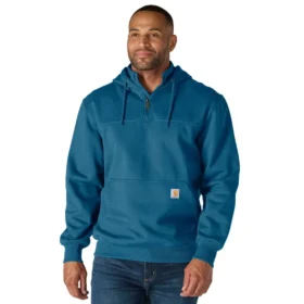 Sudadera con capucha y cremallera de un cuarto de Paxton para hombre, resistente e impermeable - Sudaderas con capucha Rain Defender de carhartt