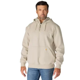 Sudadera con capucha y cremallera de un cuarto de Paxton para hombre, resistente e impermeable - Sudaderas con capucha Rain Defender de carhartt