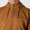 Sudadera con capucha y cremallera de un cuarto de Paxton para hombre, resistente e impermeable - Sudaderas con capucha Rain Defender de carhartt