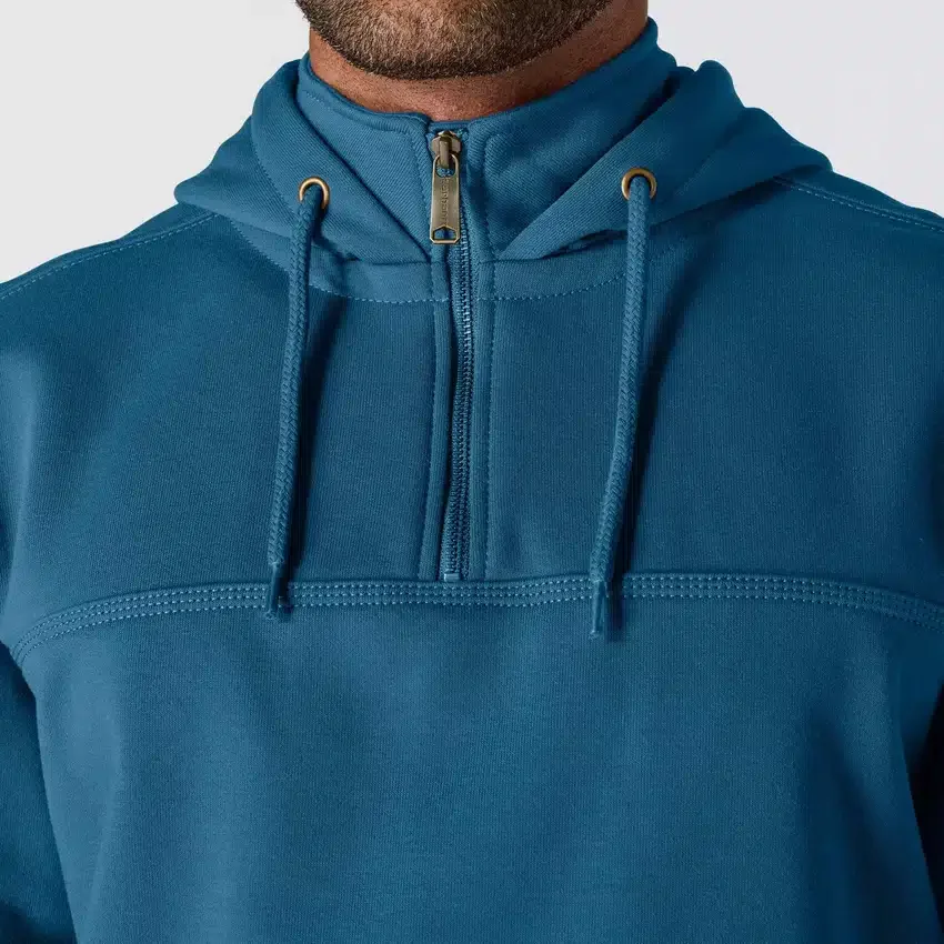 Sudadera con capucha y cremallera de un cuarto de Paxton para hombre, resistente e impermeable - Sudaderas con capucha Rain Defender de carhartt