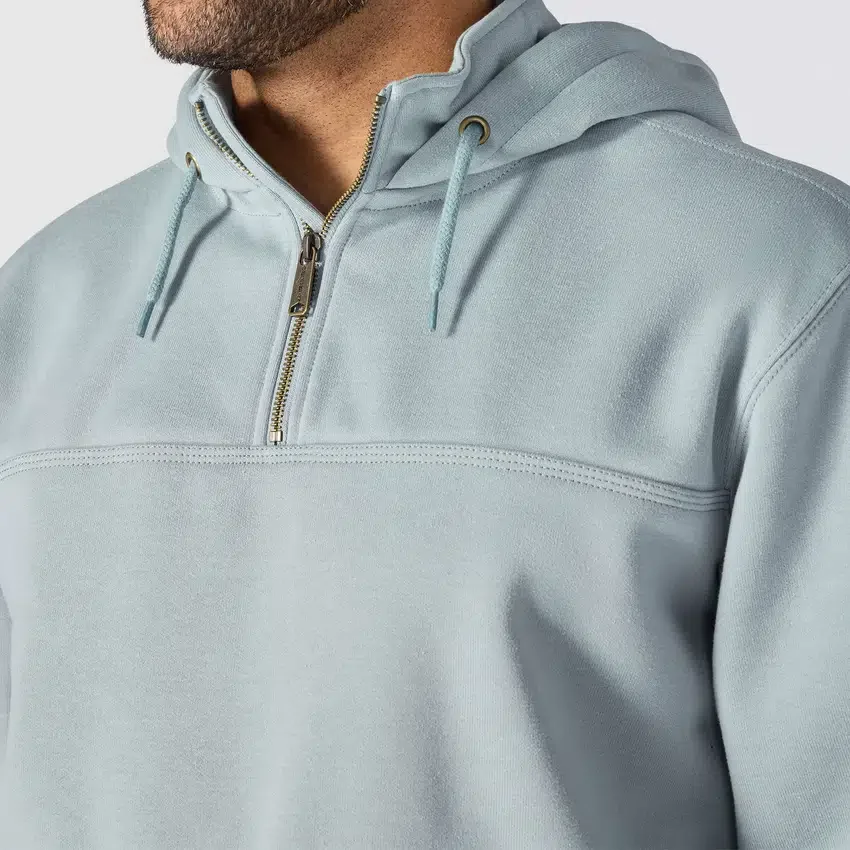 Sudadera con capucha y cremallera de un cuarto de Paxton para hombre, resistente e impermeable - Sudaderas con capucha Rain Defender de carhartt