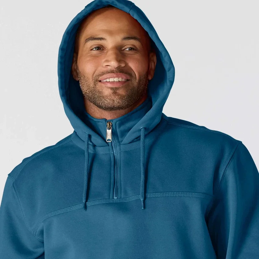 Sudadera con capucha y cremallera de un cuarto de Paxton para hombre, resistente e impermeable - Sudaderas con capucha Rain Defender de carhartt