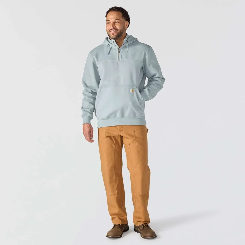 Sudadera con capucha y cremallera de un cuarto de Paxton para hombre, resistente e impermeable - Sudaderas con capucha Rain Defender de carhartt