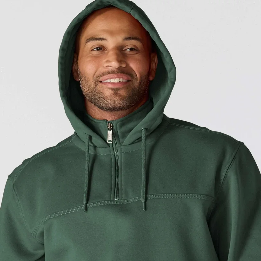 Sudadera con capucha y cremallera de un cuarto de Paxton para hombre, resistente e impermeable - Sudaderas con capucha Rain Defender de carhartt