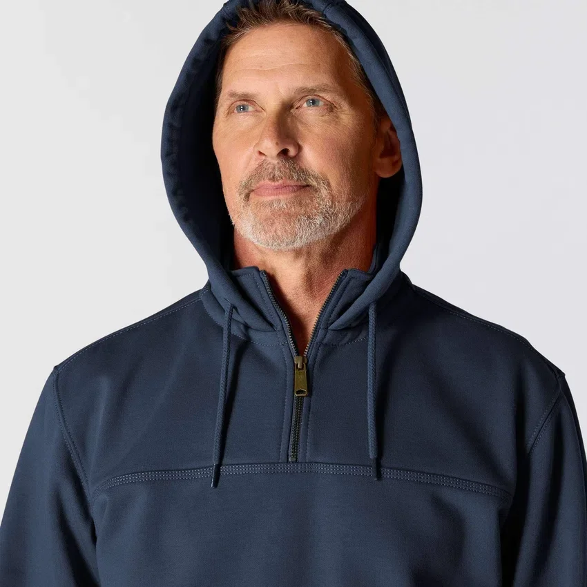 Sudadera con capucha y cremallera de un cuarto de Paxton para hombre, resistente e impermeable - Sudaderas con capucha Rain Defender de carhartt