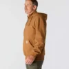 Sudadera con capucha y cremallera de un cuarto de Paxton para hombre, resistente e impermeable - Sudaderas con capucha Rain Defender de carhartt