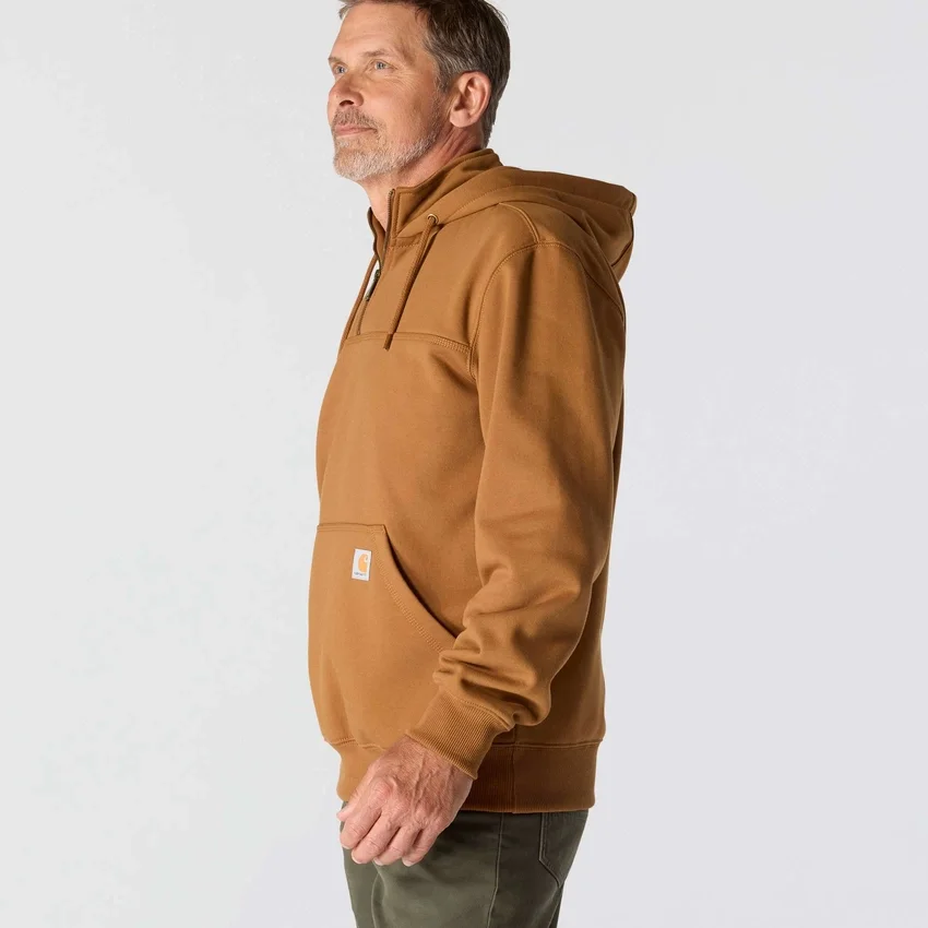 Sudadera con capucha y cremallera de un cuarto de Paxton para hombre, resistente e impermeable - Sudaderas con capucha Rain Defender de carhartt