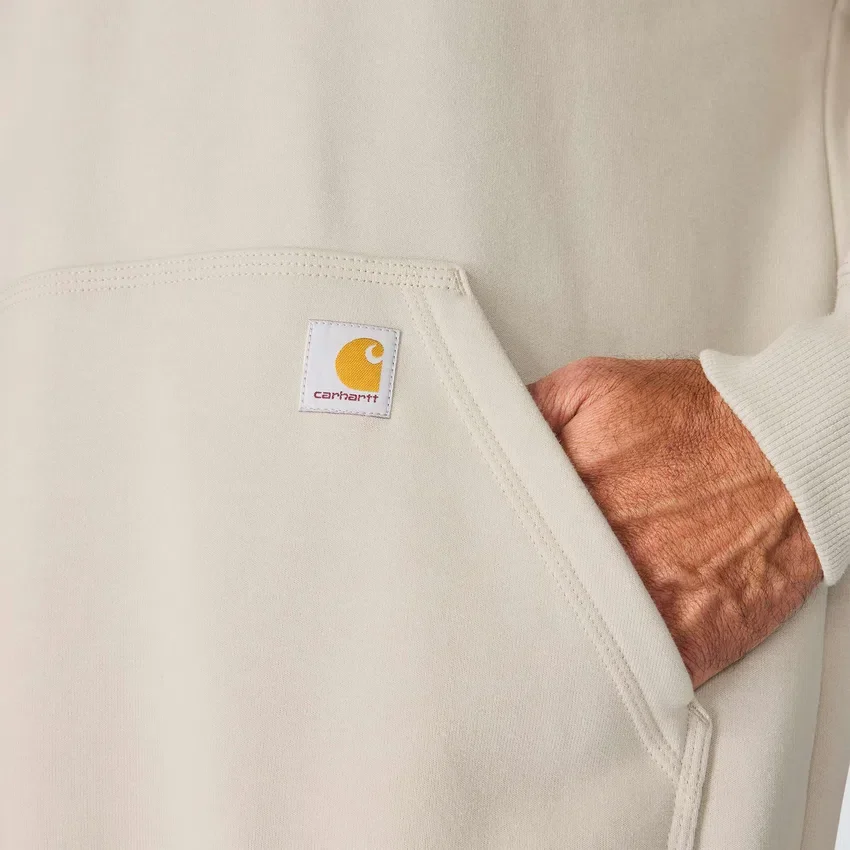 Sudadera con capucha y cremallera de un cuarto de Paxton para hombre, resistente e impermeable - Sudaderas con capucha Rain Defender de carhartt