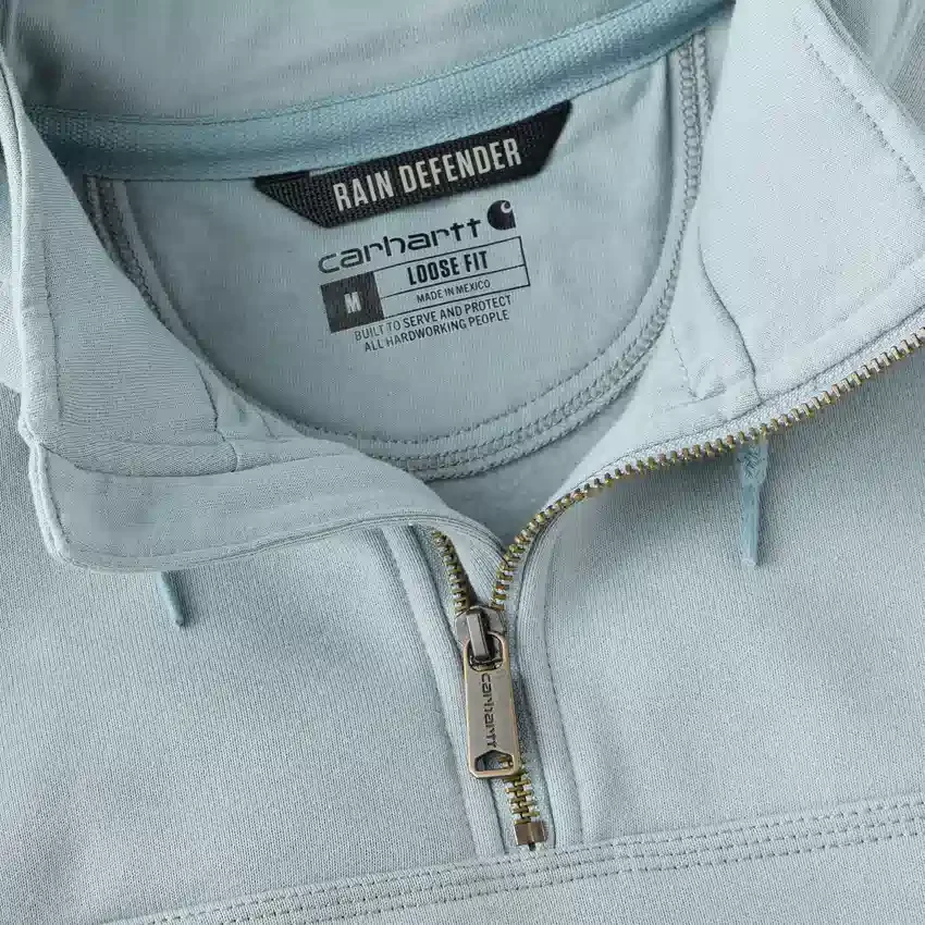 Sudadera con capucha y cremallera de un cuarto de Paxton para hombre, resistente e impermeable - Sudaderas con capucha Rain Defender de carhartt