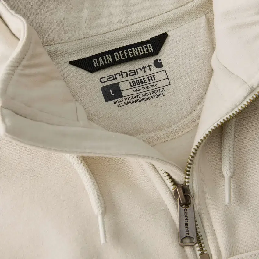 Sudadera con capucha y cremallera de un cuarto de Paxton para hombre, resistente e impermeable - Sudaderas con capucha Rain Defender de carhartt