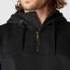 Sudadera con capucha y cremallera de un cuarto de Paxton para hombre, resistente e impermeable - Sudaderas con capucha Rain Defender de carhartt