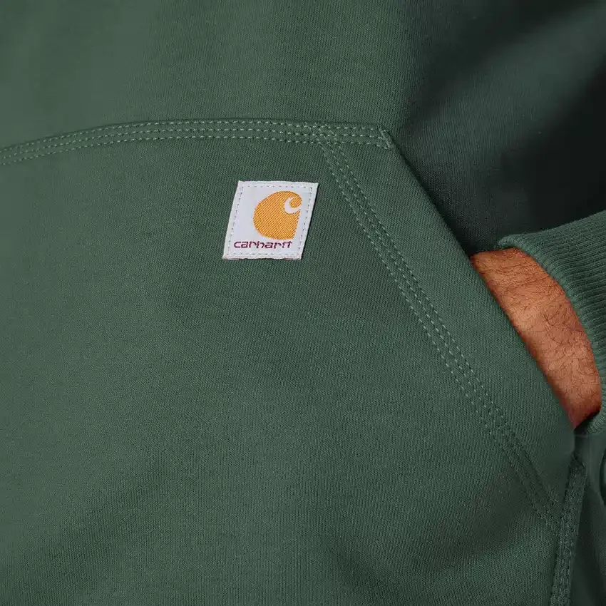 Sudadera con capucha y cremallera de un cuarto de Paxton para hombre, resistente e impermeable - Sudaderas con capucha Rain Defender de carhartt