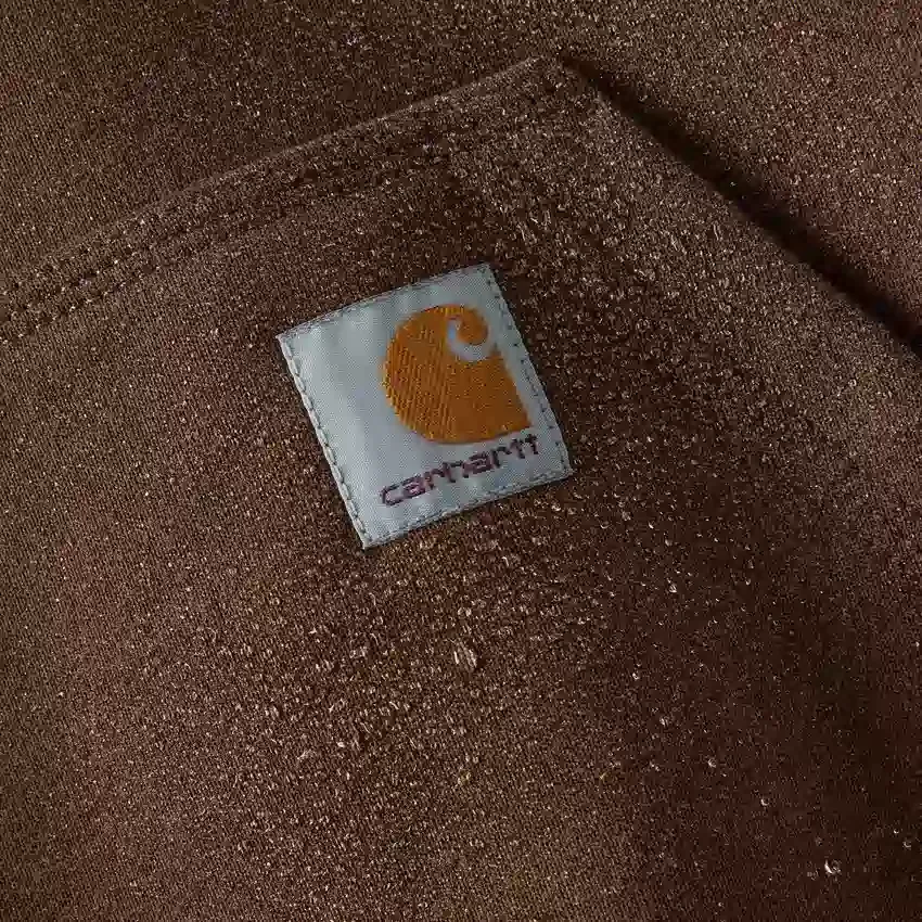 Sudadera con capucha y cremallera de un cuarto de Paxton para hombre, resistente e impermeable - Sudaderas con capucha Rain Defender de carhartt