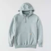 Sudadera con capucha y cremallera de un cuarto de Paxton para hombre, resistente e impermeable - Sudaderas con capucha Rain Defender de carhartt