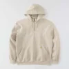 Sudadera con capucha y cremallera de un cuarto de Paxton para hombre, resistente e impermeable - Sudaderas con capucha Rain Defender de carhartt