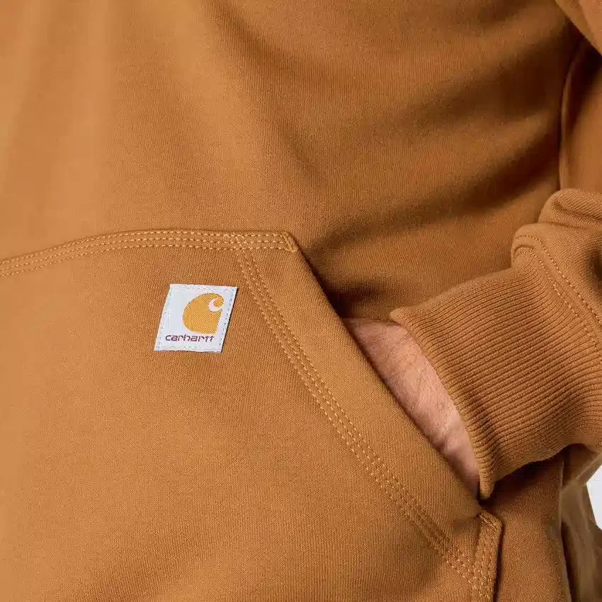 Sudadera con capucha y cremallera de un cuarto de Paxton para hombre, resistente e impermeable - Sudaderas con capucha Rain Defender de carhartt
