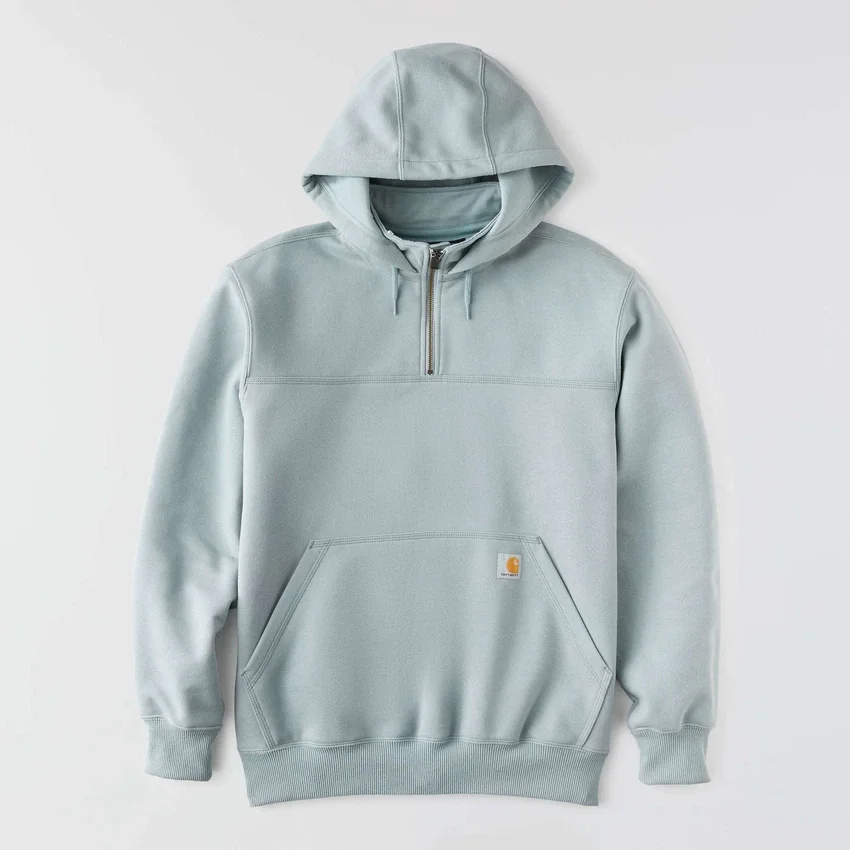 Sudadera con capucha y cremallera de un cuarto de Paxton para hombre, resistente e impermeable - Sudaderas con capucha Rain Defender de carhartt