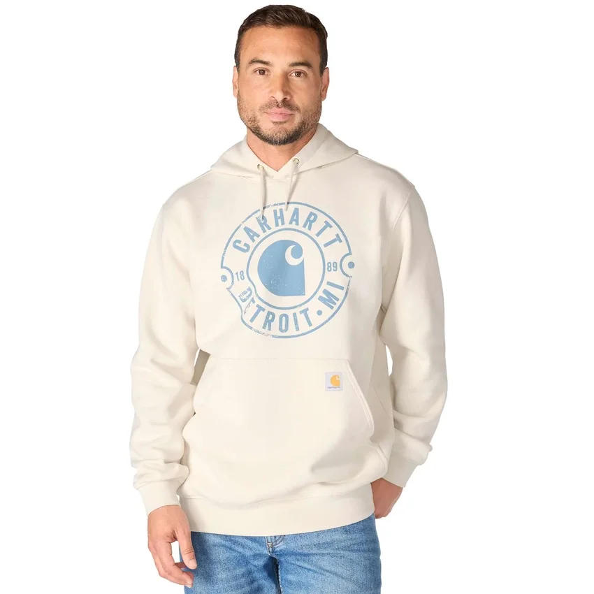 Sudadera con capucha y estampado «Marquette Detroit» para hombre