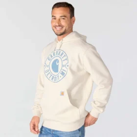 Sudadera con capucha y estampado «Marquette Detroit» para hombre