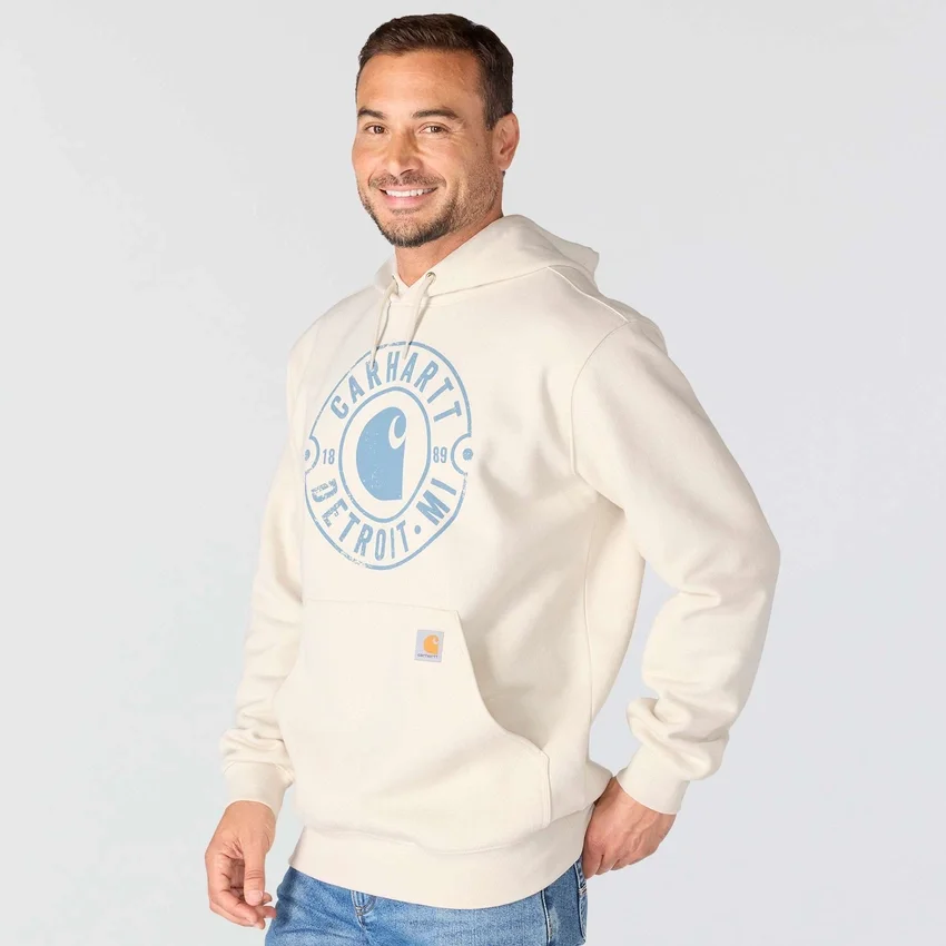 Sudadera con capucha y estampado «Marquette Detroit» para hombre