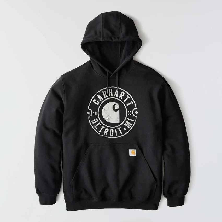 Sudadera con capucha y estampado «Marquette Detroit» para hombre