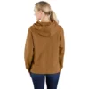 Sudadera con capucha y estampado para mujer, de Tencel ligero y corte holgado