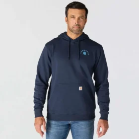 Sudadera con capucha y estampado Sawyer Work para hombre