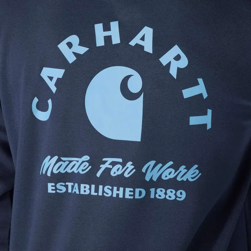 Sudadera con capucha y estampado Sawyer Work para hombre