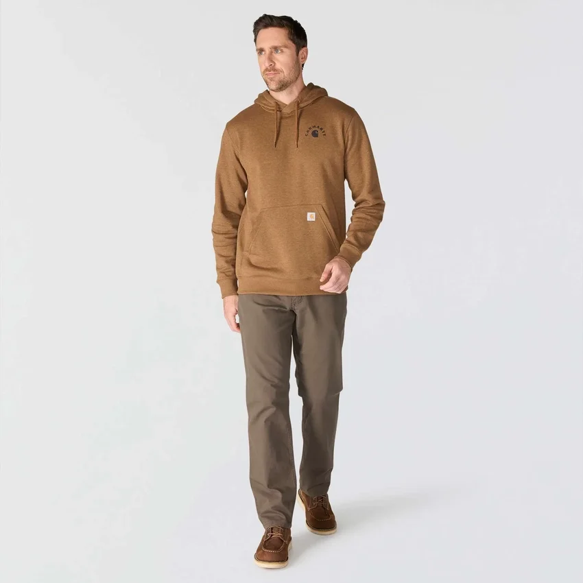 Sudadera con capucha y estampado Sawyer Work para hombre