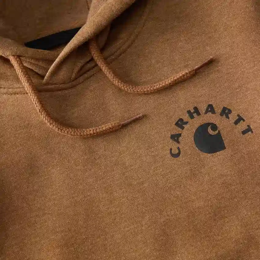 Sudadera con capucha y estampado Sawyer Work para hombre