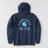 Sudadera con capucha y estampado Sawyer Work para hombre