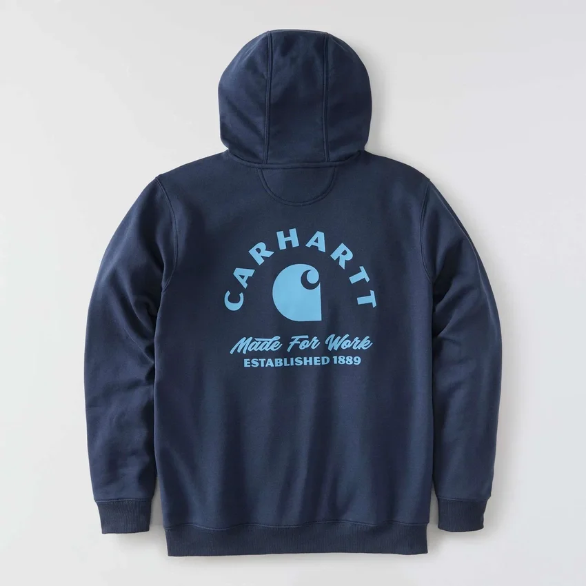 Sudadera con capucha y estampado Sawyer Work para hombre