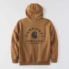 Sudadera con capucha y estampado Sawyer Work para hombre