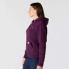 Sudadera con capucha y logotipo de Clarksburg para mujer, de corte holgado y forrada de forro polar