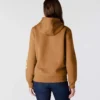 Sudadera con capucha y logotipo de Clarksburg para mujer, de corte holgado y forrada de forro polar