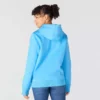 Sudadera con capucha y logotipo de Clarksburg para mujer, de corte holgado y forrada de forro polar