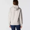 Sudadera con capucha y logotipo de Clarksburg para mujer, de corte holgado y forrada de forro polar