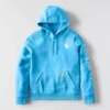 Sudadera con capucha y logotipo de Clarksburg para mujer, de corte holgado y forrada de forro polar