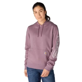 Sudadera con capucha y Script Logo para mujer