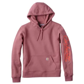 Sudadera con capucha y Script Logo para mujer