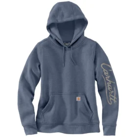 Sudadera con capucha y Script Logo para mujer