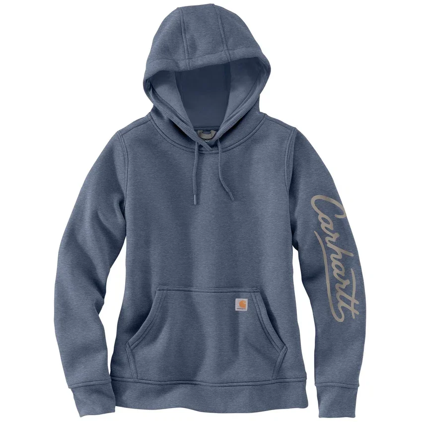Sudadera con capucha y Script Logo para mujer