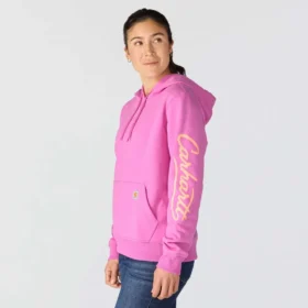 Sudadera con capucha y Script Logo para mujer