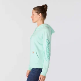 Sudadera con capucha y Script Logo para mujer