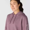 Sudadera con capucha y Script Logo para mujer